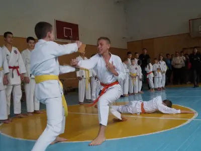 Показовий виступ у школі №23, 2015